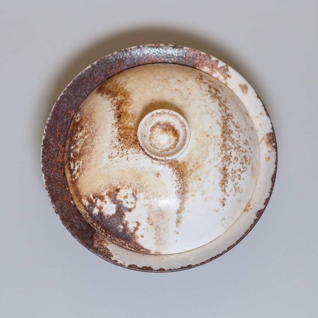 Jingdezhen Wood - Fired Gaiwan II - Tea and Whisk