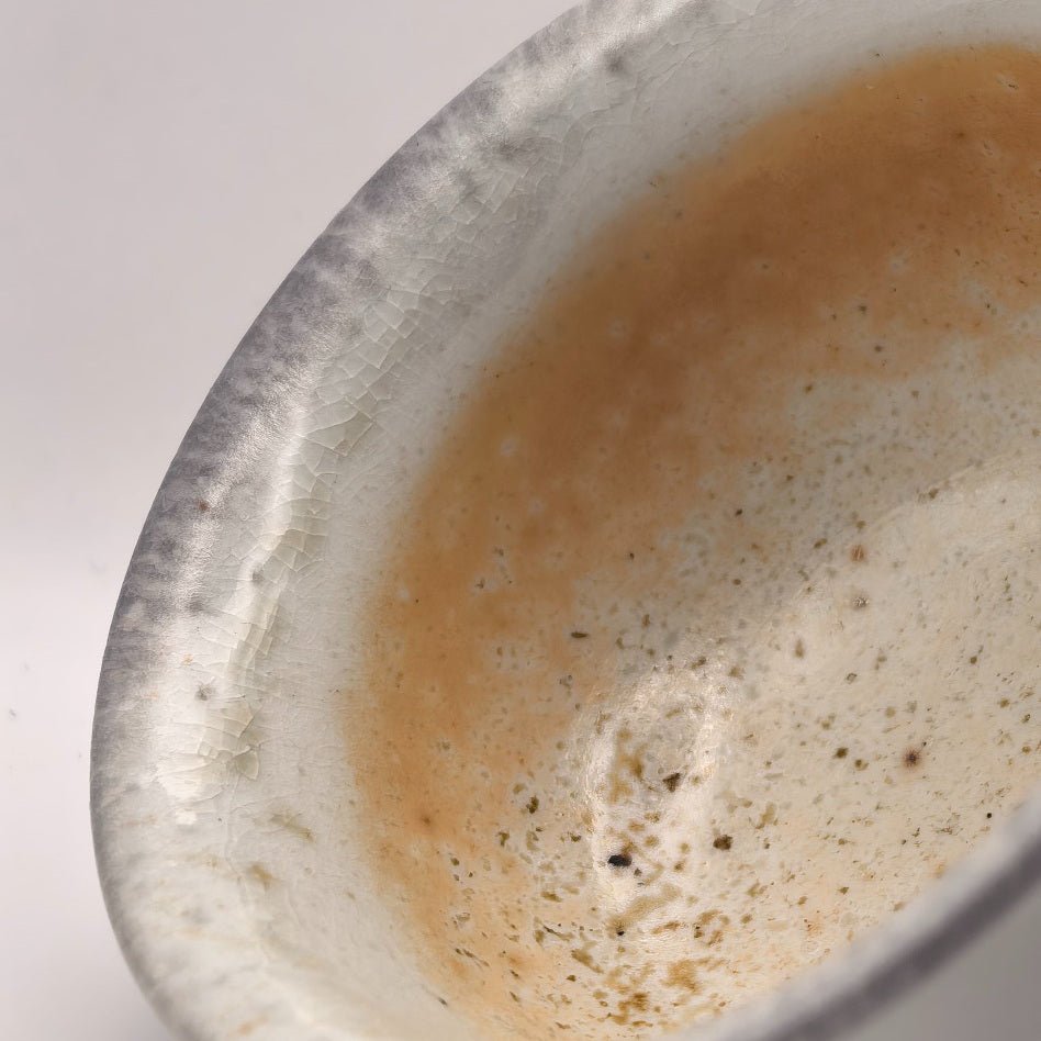 Jingdezhen Wood-Fired Gongfu Teacup | Mist & Ash - Tea and Whisk
