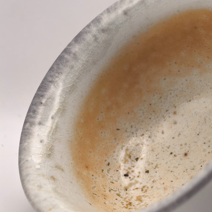 Jingdezhen Wood-Fired Gongfu Teacup | Mist & Ash - Tea and Whisk