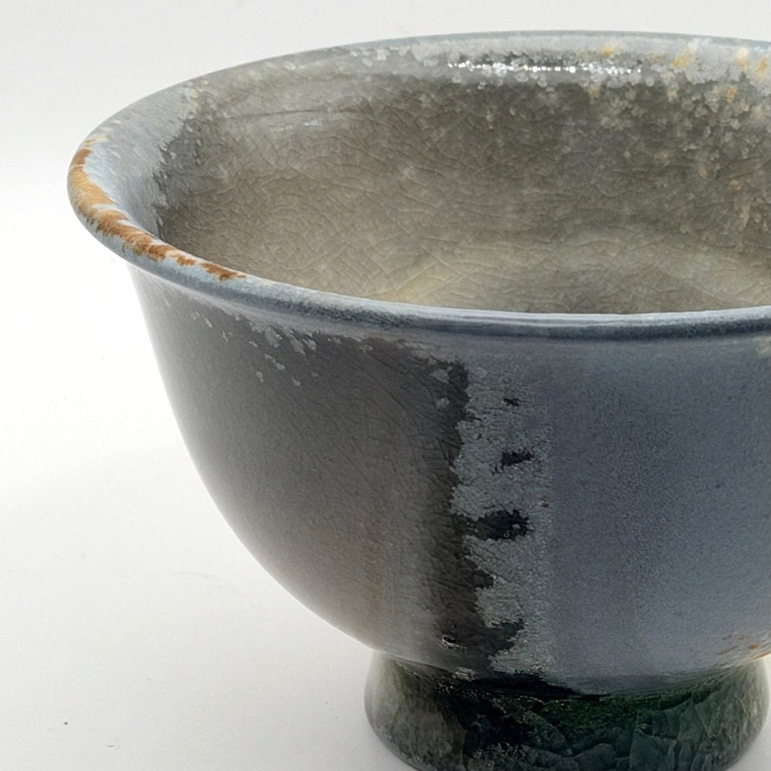 Jingdezhen Wood-Fired Gongfu Teacup – Stormcloud - Tea and Whisk