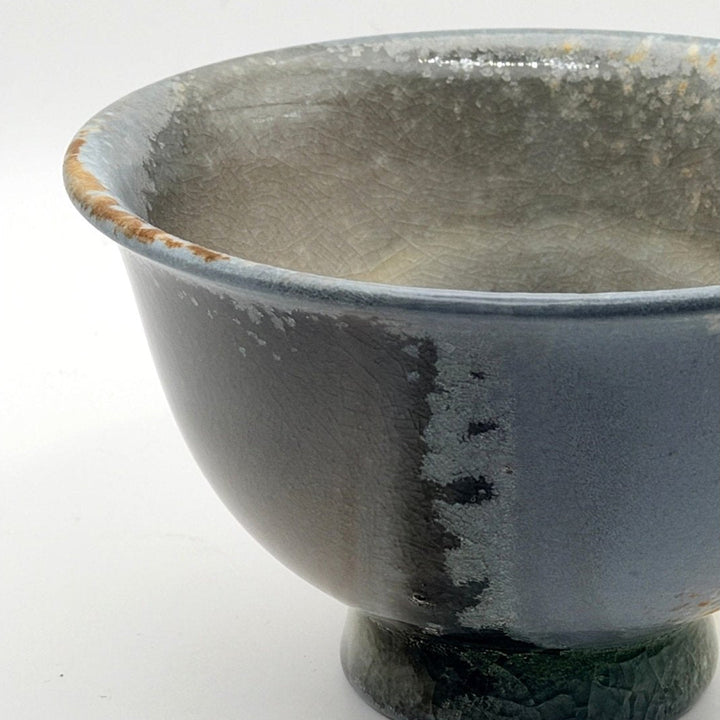 Jingdezhen Wood-Fired Gongfu Teacup – Stormcloud - Tea and Whisk