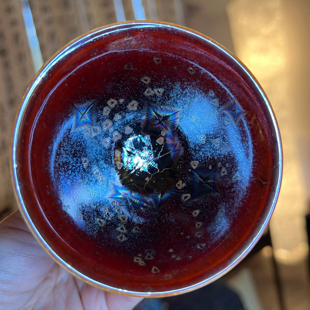 Kyoto Tenmoku Japanese Handmade Teacups Collection - Tea and Whisk
