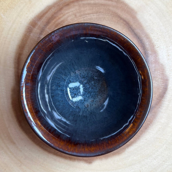 Kyoto Tenmoku Japanese Handmade Teacups Collection - Tea and Whisk