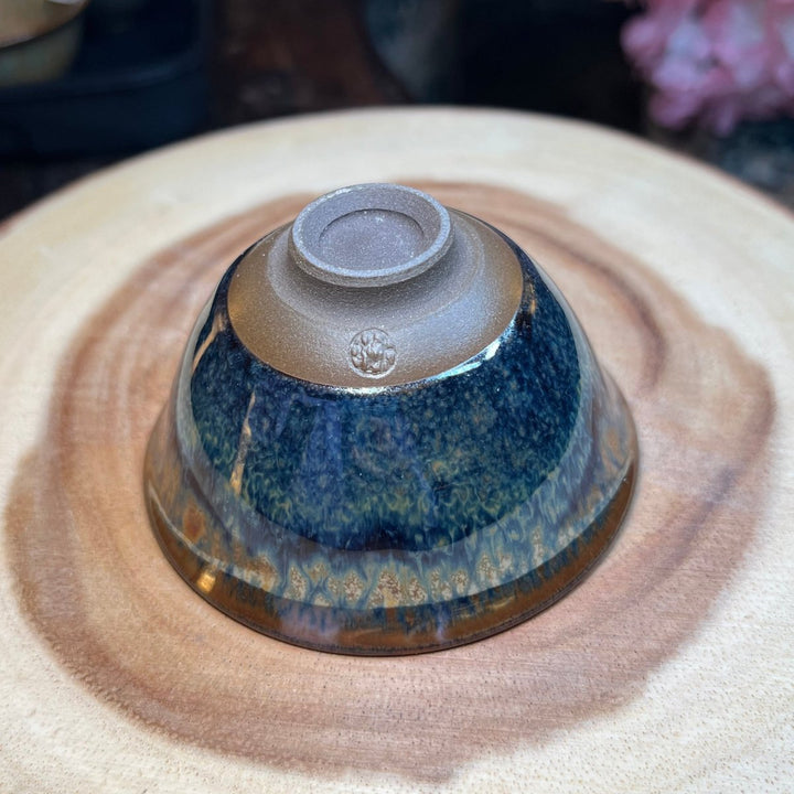 Kyoto Tenmoku Japanese Handmade Teacups Collection - Tea and Whisk