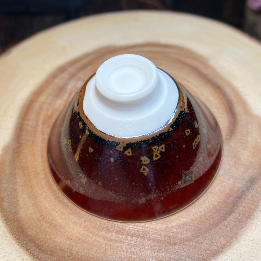 Kyoto Tenmoku Japanese Handmade Teacups Collection - Tea and Whisk