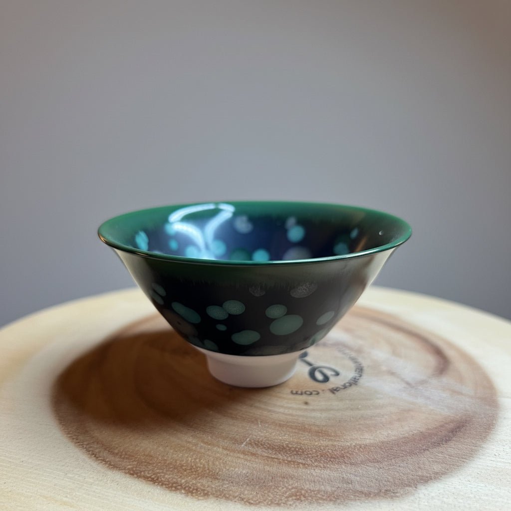 Kyoto Tenmoku Japanese Handmade Teacups Collection - Tea and Whisk