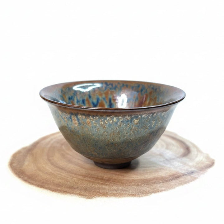 Kyoto Tenmoku Japanese Handmade Teacups Collection - Tea and Whisk