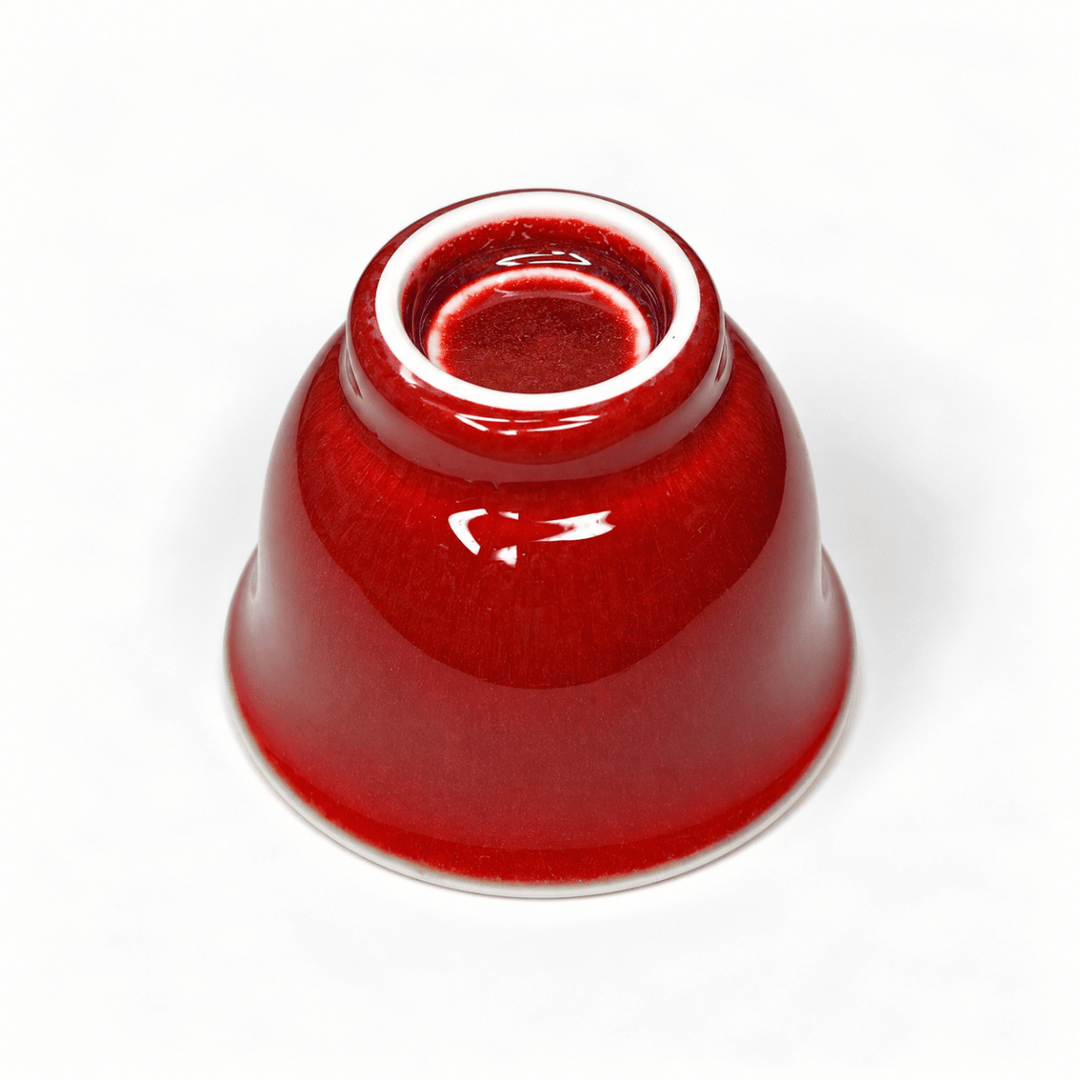 Langhong Teacup - Legendary Copper Red of Jingdezhen - Tea and Whisk
