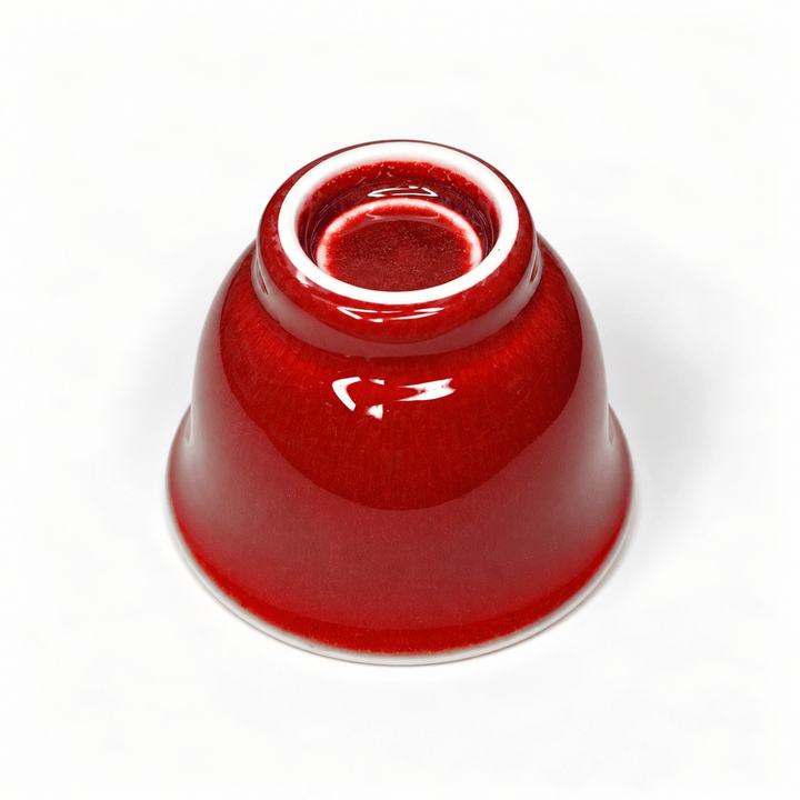 Langhong Teacup - Legendary Copper Red of Jingdezhen - Tea and Whisk