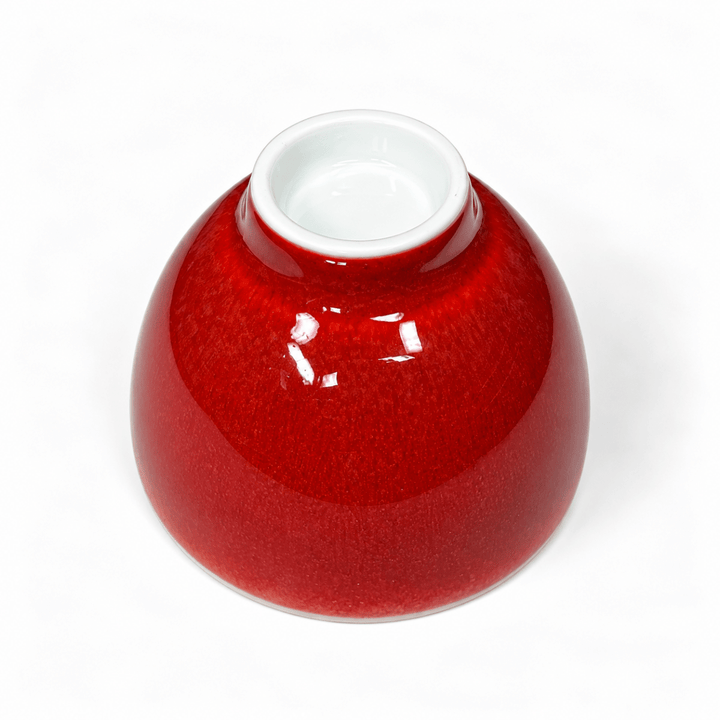Langhong Teacup - Legendary Copper Red of Jingdezhen - Tea and Whisk