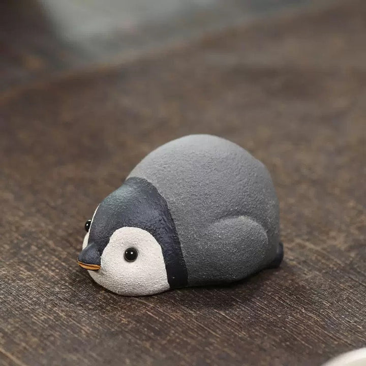 Little Arctic Friends -Handmade Clay Tea Pet - Tea and Whisk