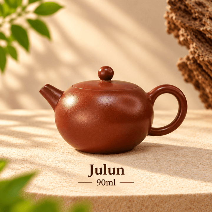 Little Treasures – Handmade Yixing Dahongpao Zhuni Solo Teapot Collection - Tea and Whisk