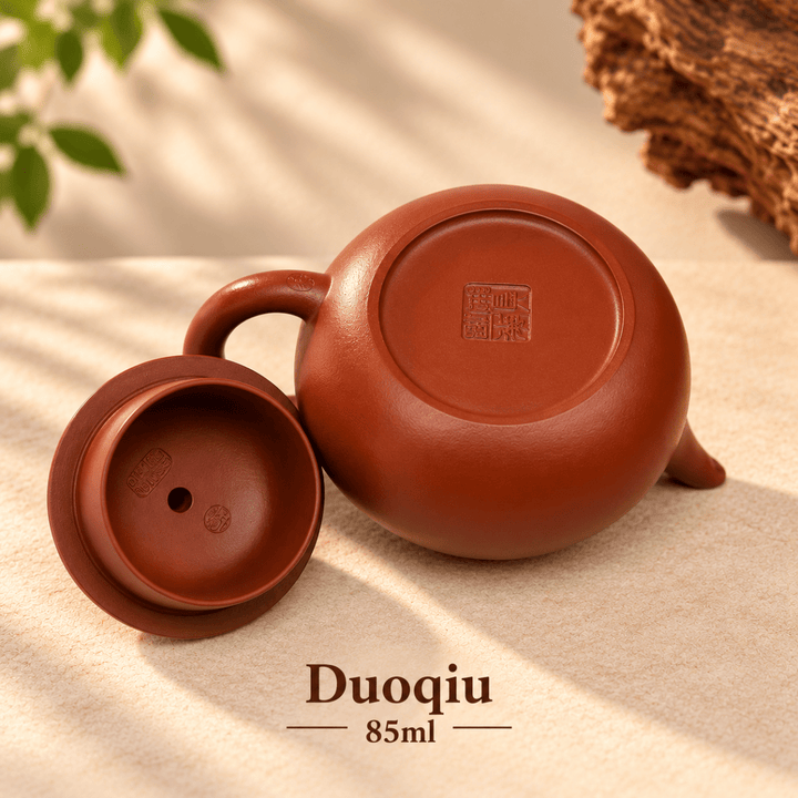 Little Treasures – Handmade Yixing Dahongpao Zhuni Solo Teapot Collection - Tea and Whisk
