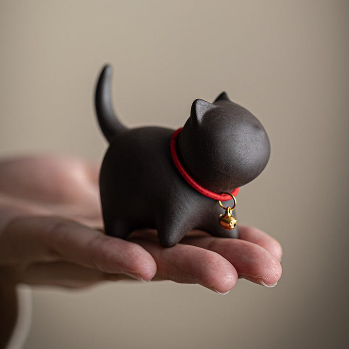 Lucky Cat Tea Pet - Tea and Whisk