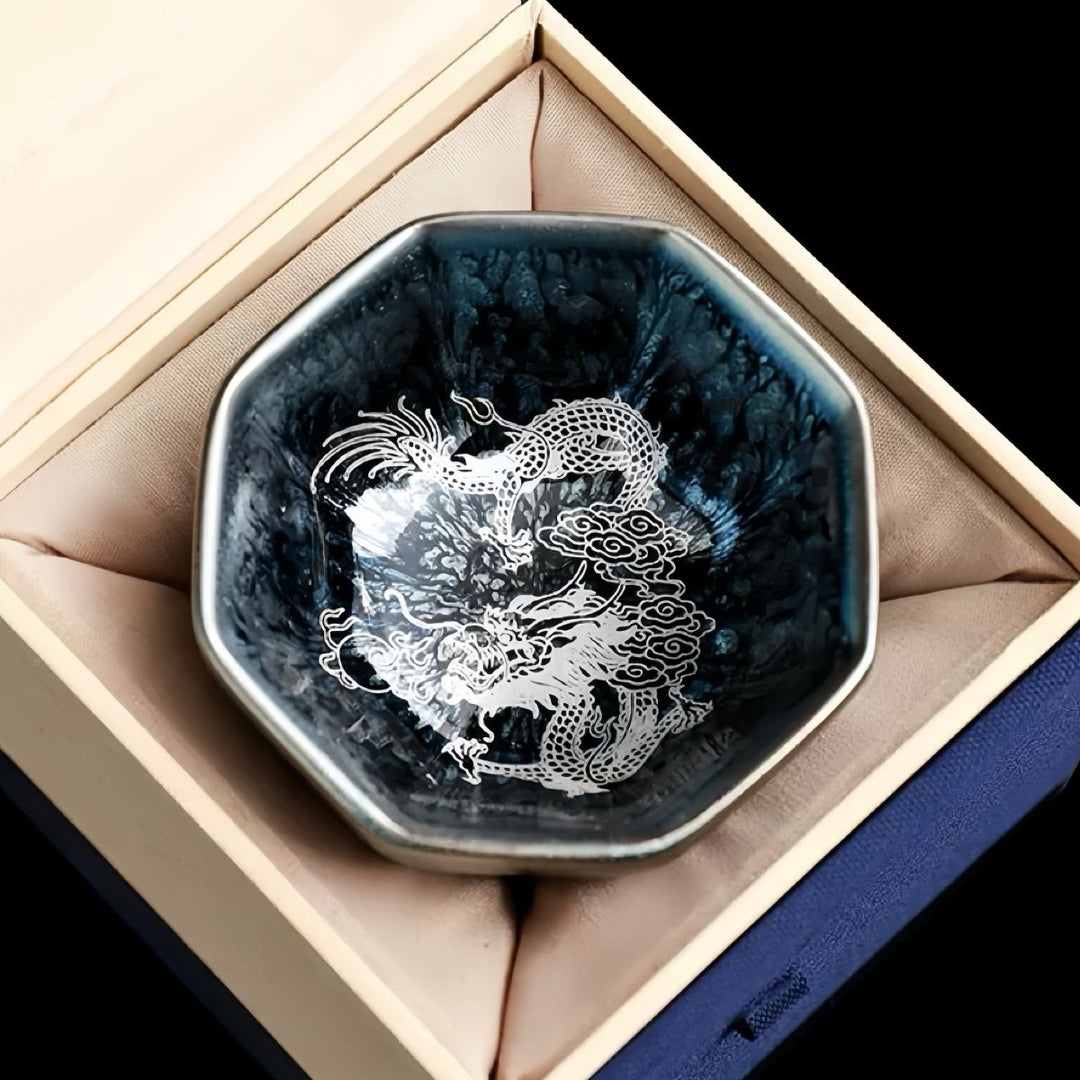 Master Picked Jianzhan Tenmoku Teacup - Tea and Whisk