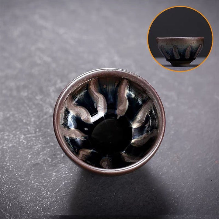 Master Picked Jianzhan Tenmoku Teacup - Tea and Whisk