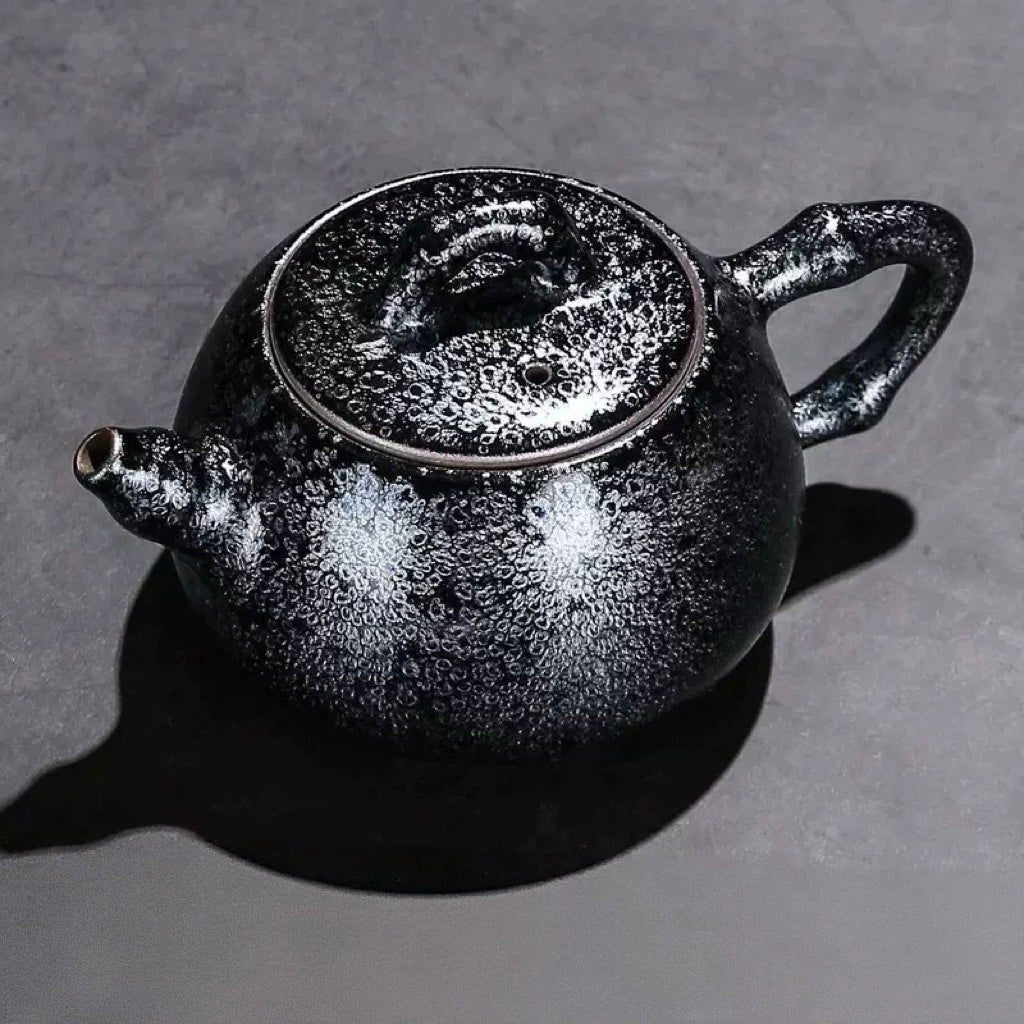 Master Picked Jianzhan Tenmoku Teapot - Tea and Whisk