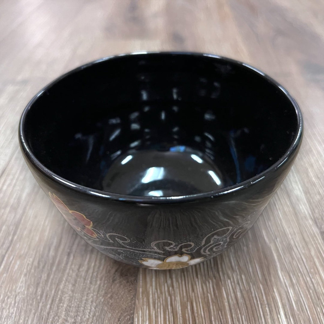 Matcha Bowl Kyoyaki - Hana Arashi - Tea and Whisk