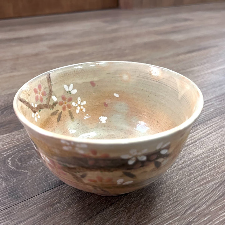 Matcha Bowl Kyoyaki - Sakurazome - Tea and Whisk