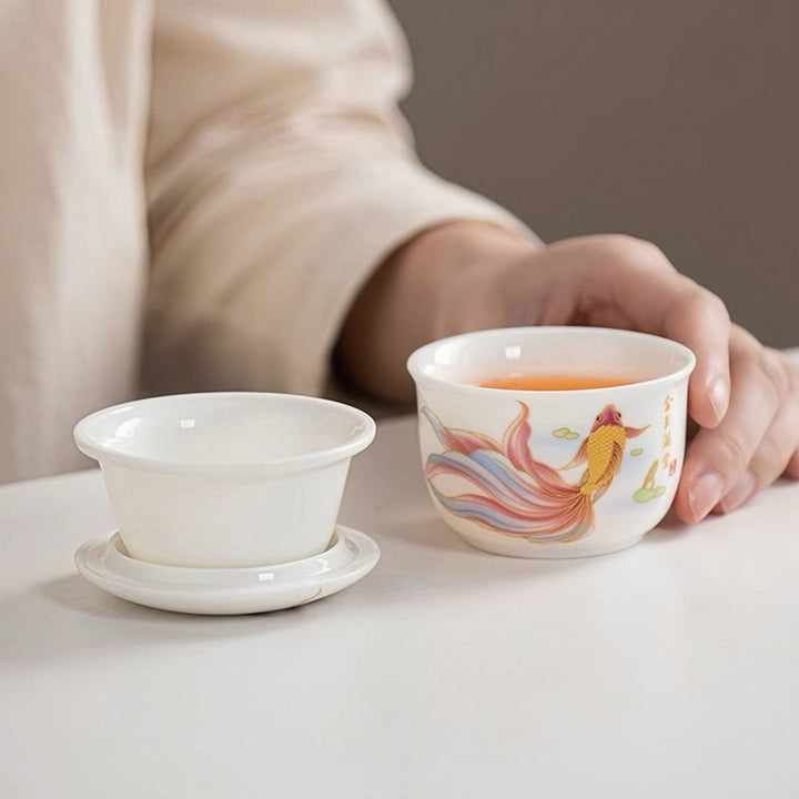 Mini Solo Moment Travel Gongfu Brewing Set - Tea and Whisk