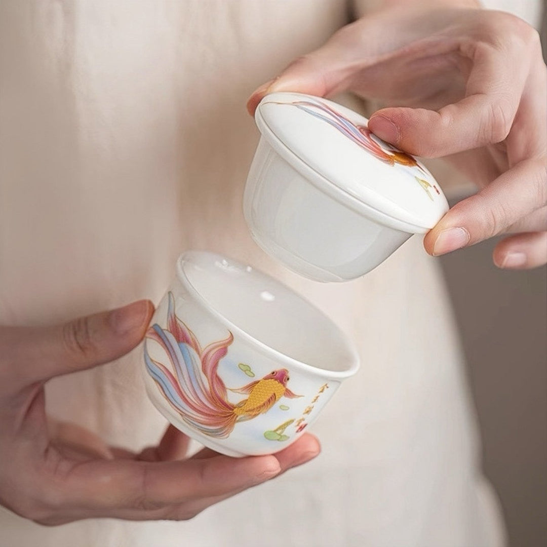Mini Solo Moment Travel Gongfu Brewing Set - Tea and Whisk