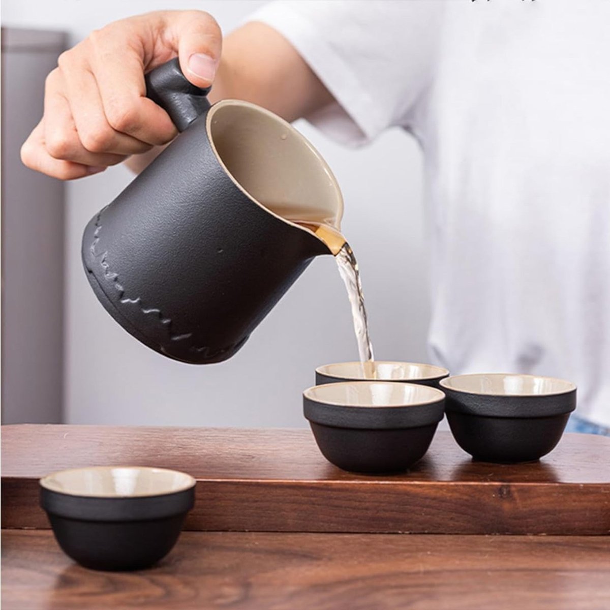 Modern Zen Tea Collection - Tea and Whisk