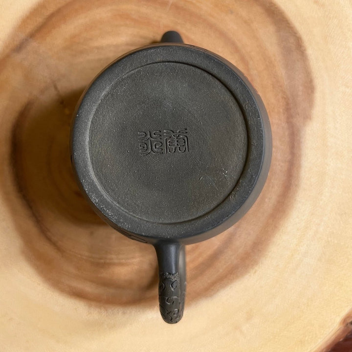 Moonlit Crane- Master Handmade Jianshui Small Solo Teapot - Tea and Whisk