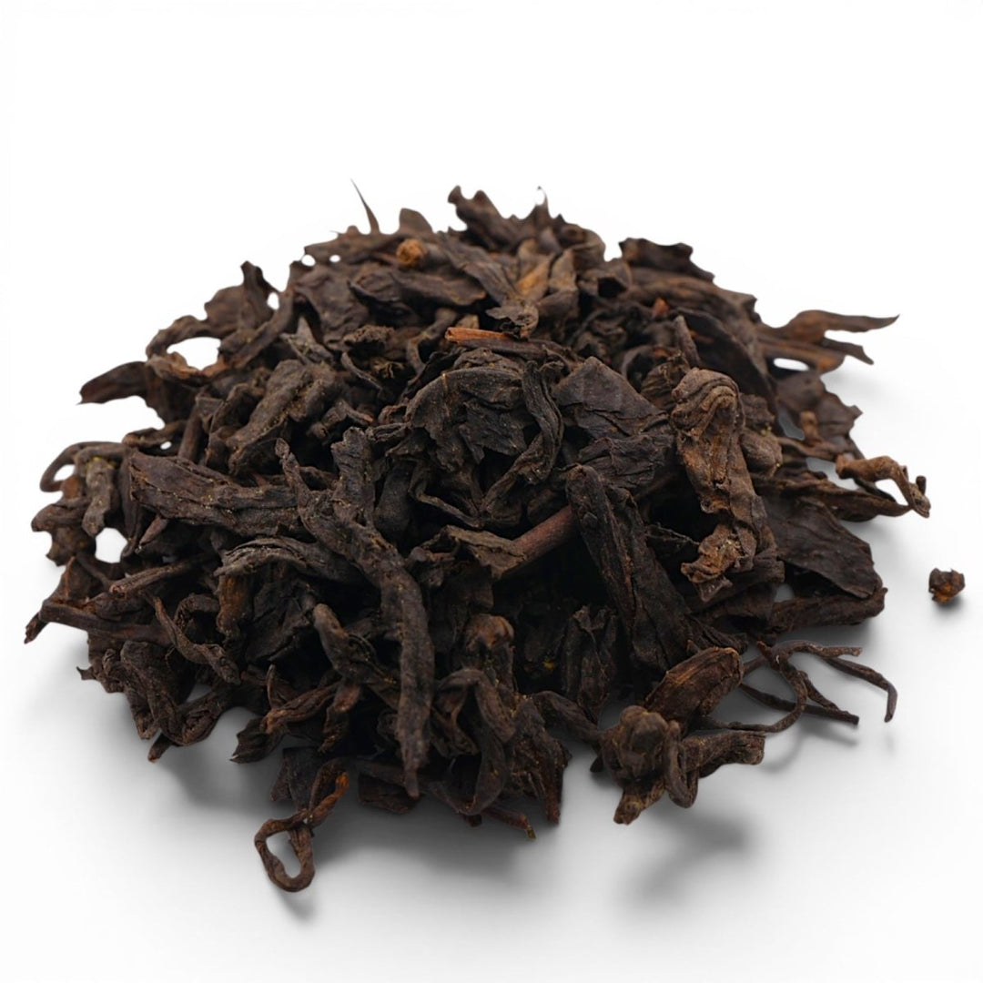 Organic Tibetan Heicha With Golden Flower - Tea and Whisk