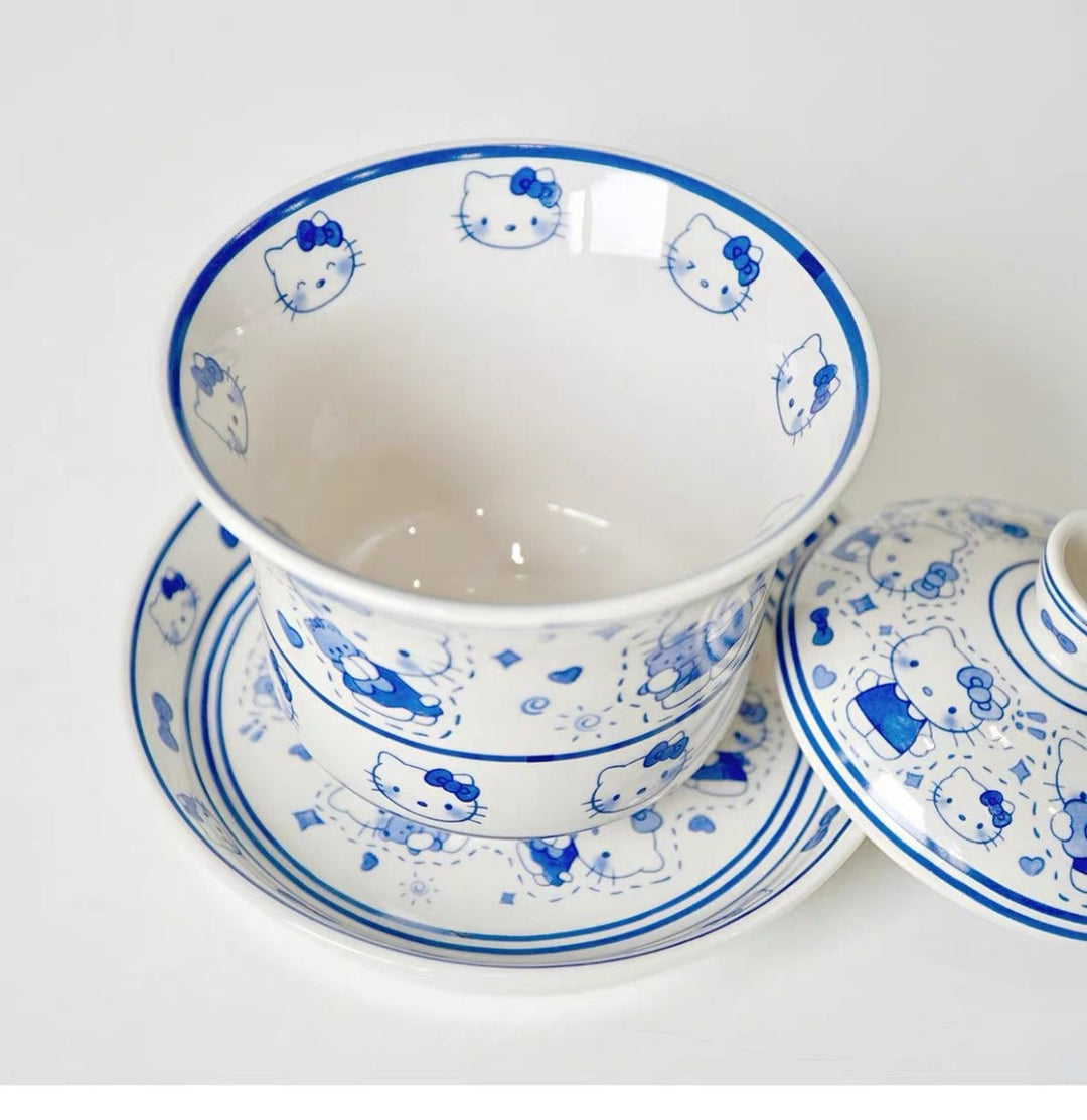Playful Cartoon-style Gaiwan and Teacup Collection (Limited Edition) - Tea and Whisk