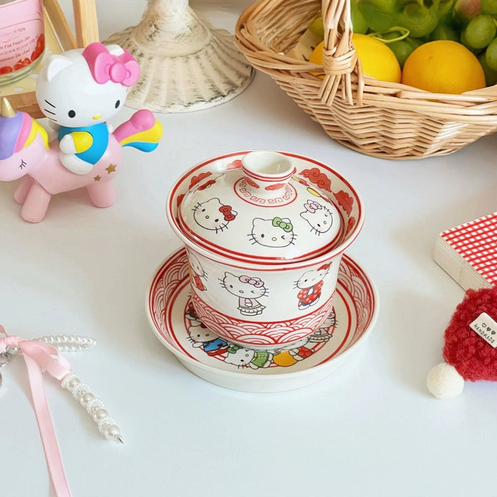 Playful Cartoon - style Gaiwan (Limited Edition) - Tea and Whisk