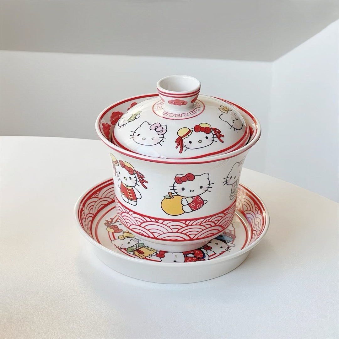 Playful Cartoon - style Gaiwan (Limited Edition) - Tea and Whisk