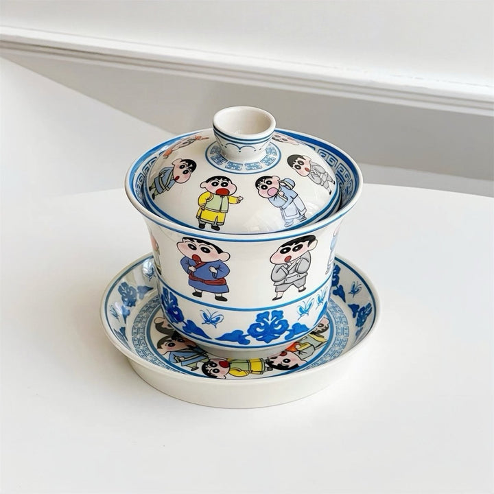 Playful Cartoon - style Gaiwan (Limited Edition) - Tea and Whisk
