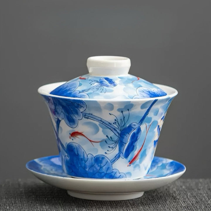 Premium Porcelain Daily Gaiwan - Tea and Whisk