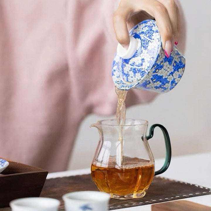 Premium Porcelain Daily Gaiwan Collection - Tea and Whisk