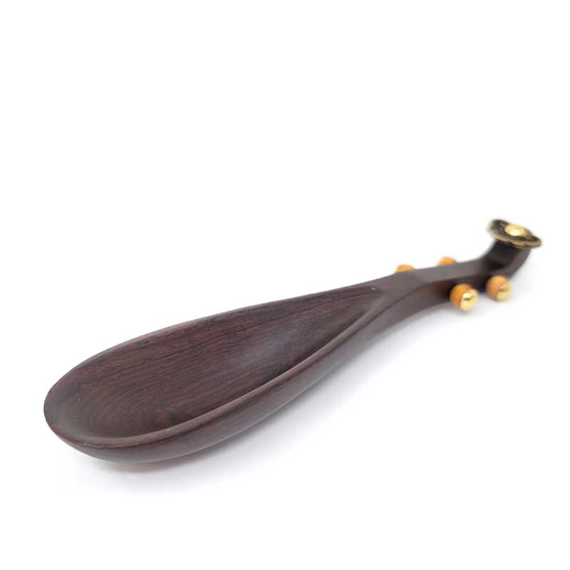 Premium Wood Loose Leaf Tea Scoop - Tea and Whisk