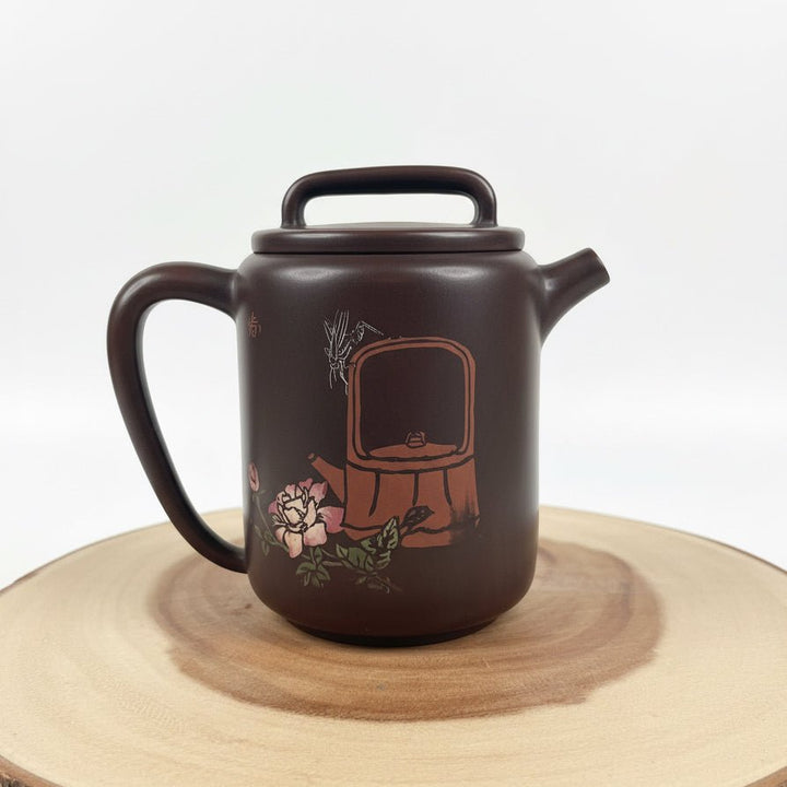Quiet Tea Garden - Jianshui Master Handcrafted Teapot - Tea and Whisk