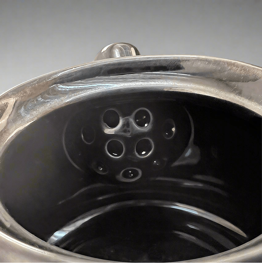 Royal Black Teapot Set of 2 - Tea and Whisk
