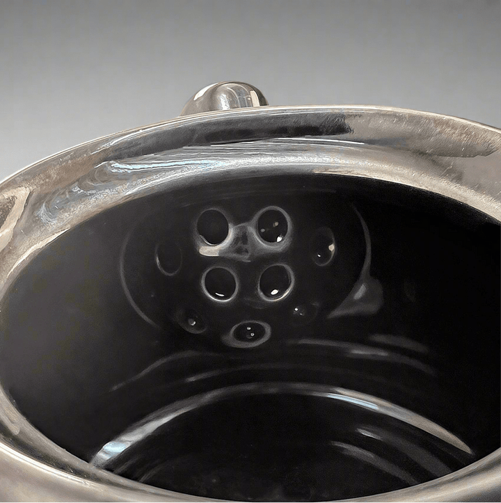 Royal Black Teapot Set of 2 - Tea and Whisk