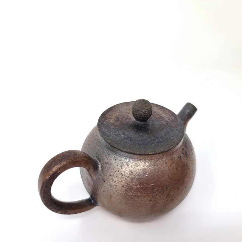 Royal Wood - fired Teapot - Tea and Whisk