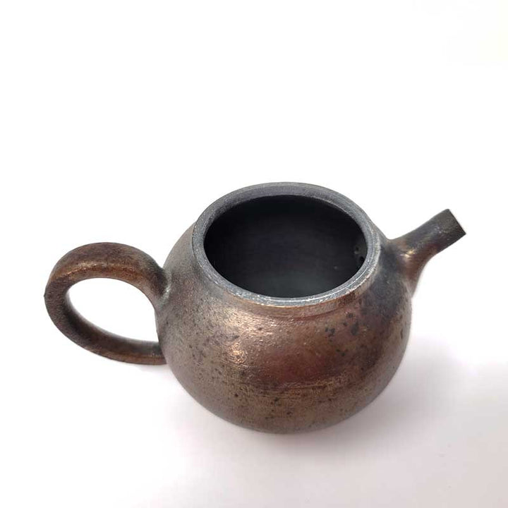 Royal Wood - fired Teapot - Tea and Whisk