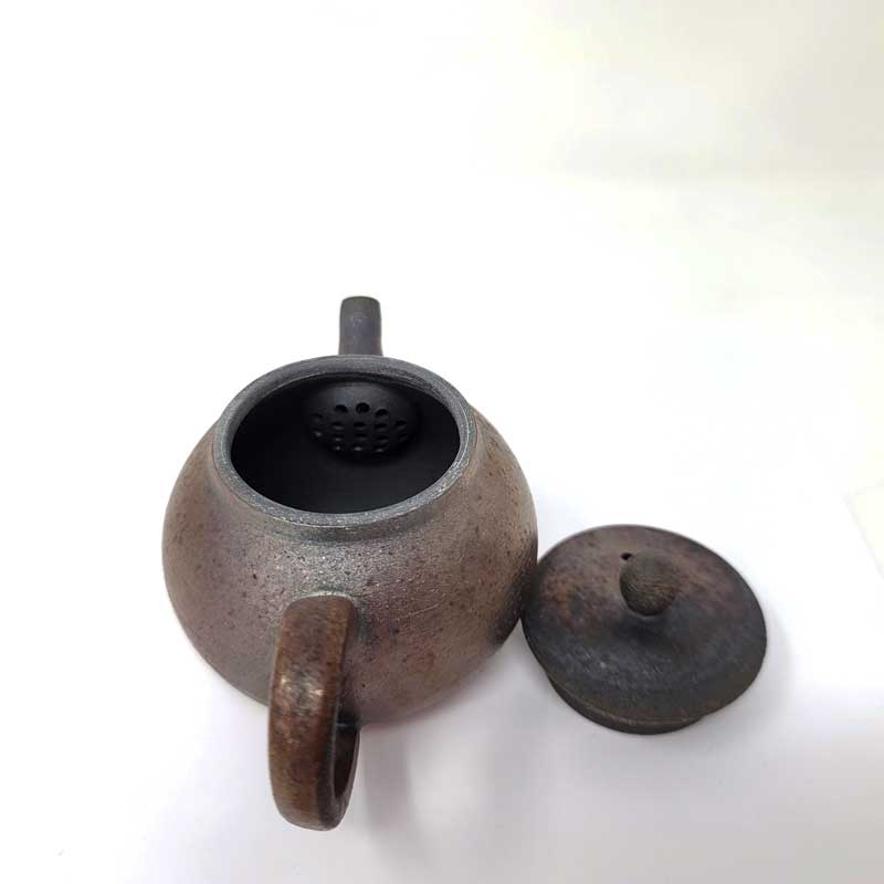 Royal Wood - fired Teapot - Tea and Whisk