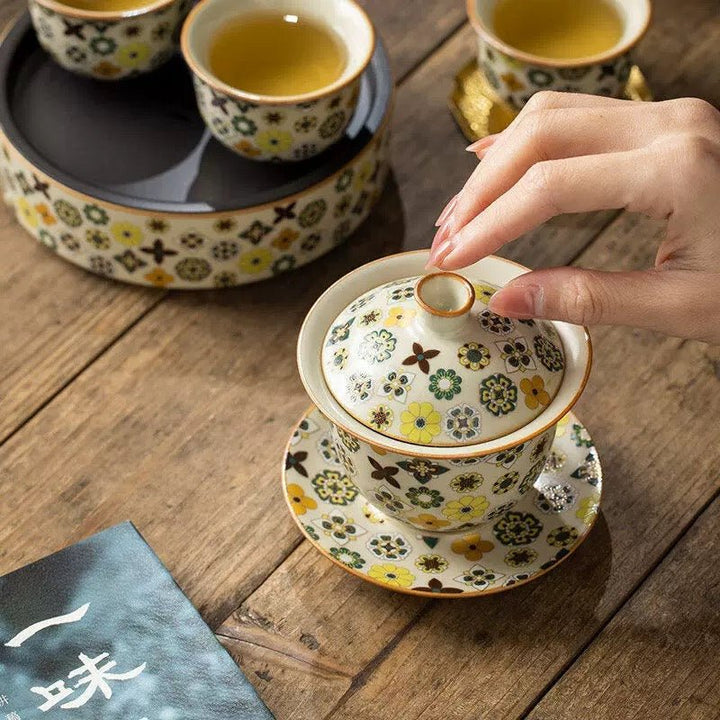 Ru Kiln Premium Porcelain Gaiwan Collection - Tea and Whisk