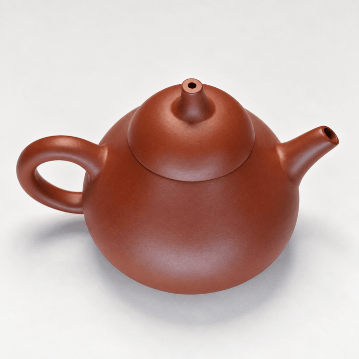 Ruby Pear - Yixing Handmade Zhuni Teapot Small 100ml - Tea and Whisk