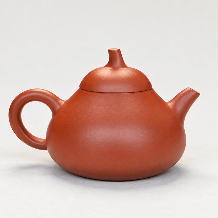 Ruby Pear - Yixing Handmade Zhuni Teapot Small 100ml - Tea and Whisk