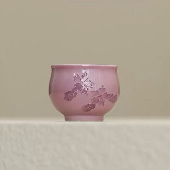 “Seasons in Bloom” Collection - Premium Porcelain Teapot - Tea and Whisk