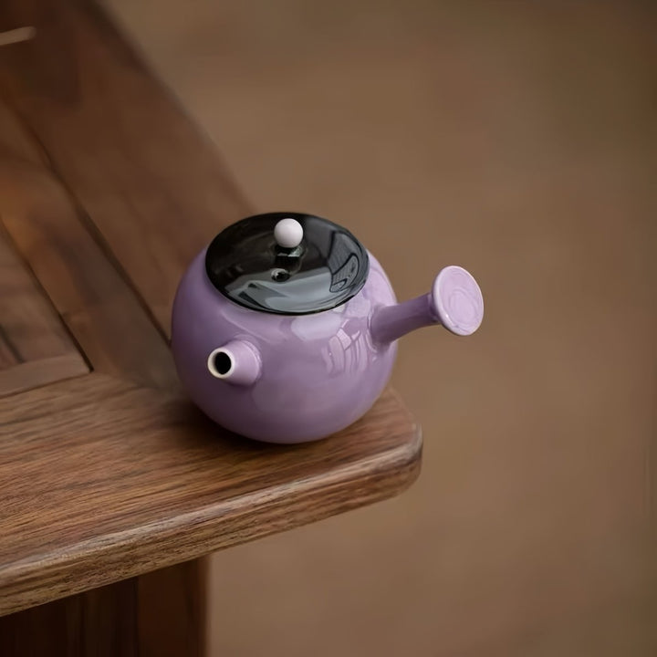 “Seasons in Bloom” Collection - Premium Porcelain Teapot - Tea and Whisk