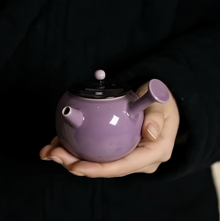 “Seasons in Bloom” Collection - Premium Porcelain Teapot - Tea and Whisk