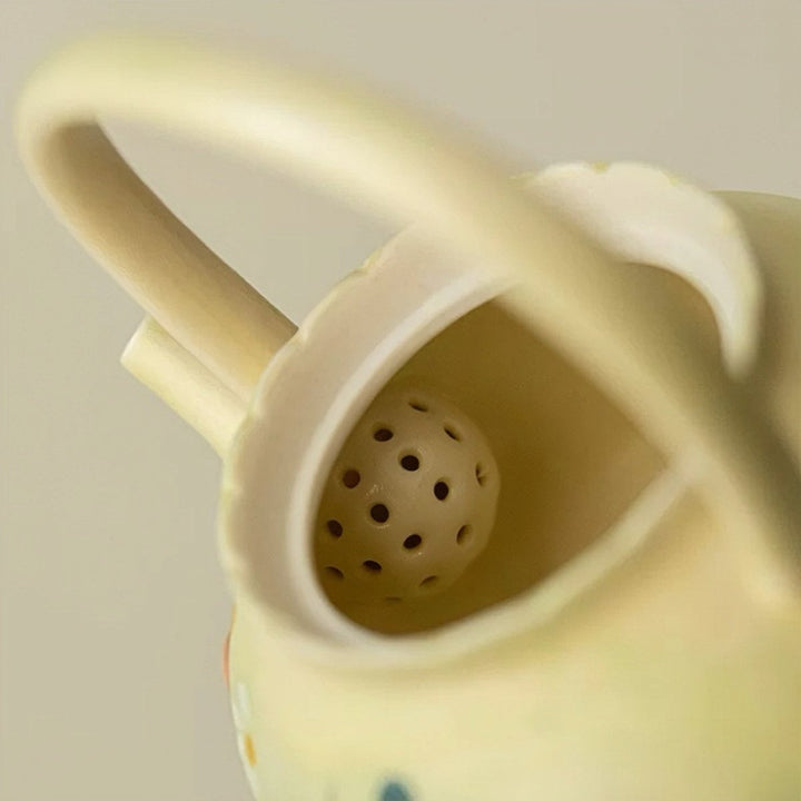 “Seasons in Bloom” Collection - Premium Porcelain Teapot - Tea and Whisk