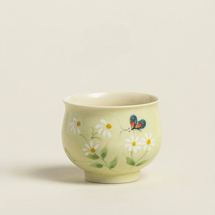 “Seasons in Bloom” Collection - Premium Porcelain Teapot - Tea and Whisk