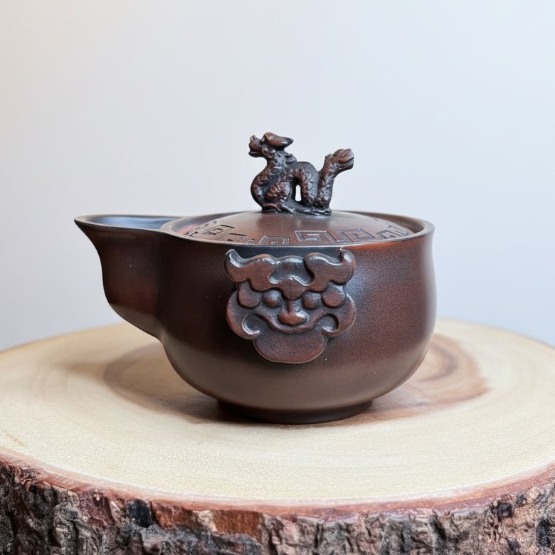 Shield of the Dragon - Jianshui Handmade Easy Gaiwan - Tea and Whisk